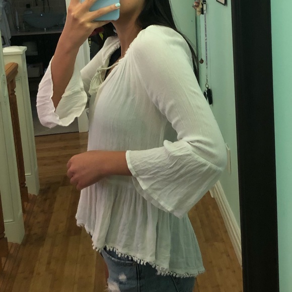 Flowy swim suit cover up - AERIE - Picture 2 of 7